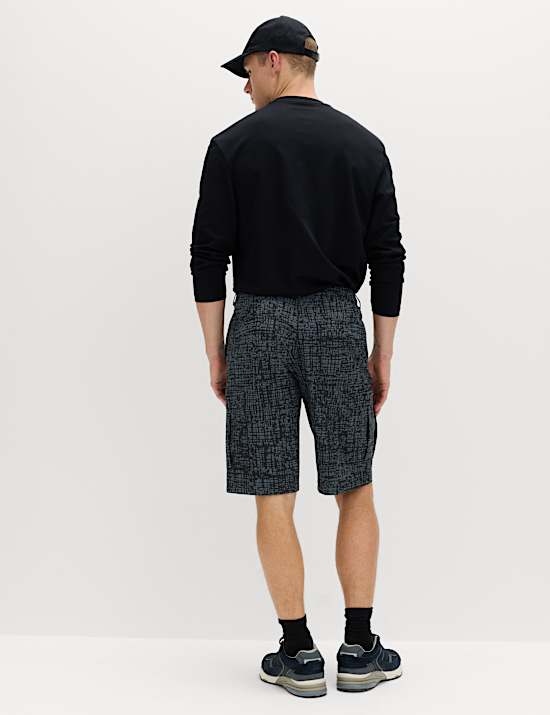 Straight Fit Cargo Shorts