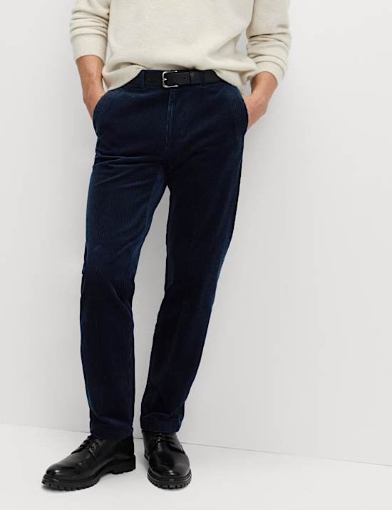 Regular Fit Luxury Cord Chino