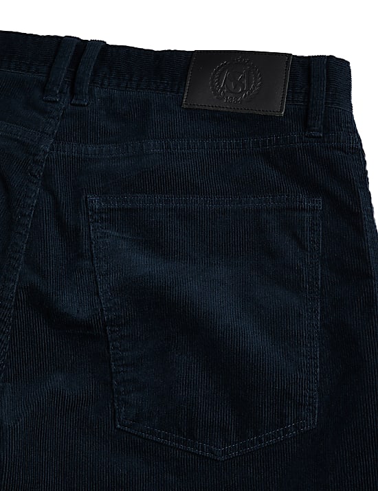 Slim Fit Corduroy 5 Pocket Trousers