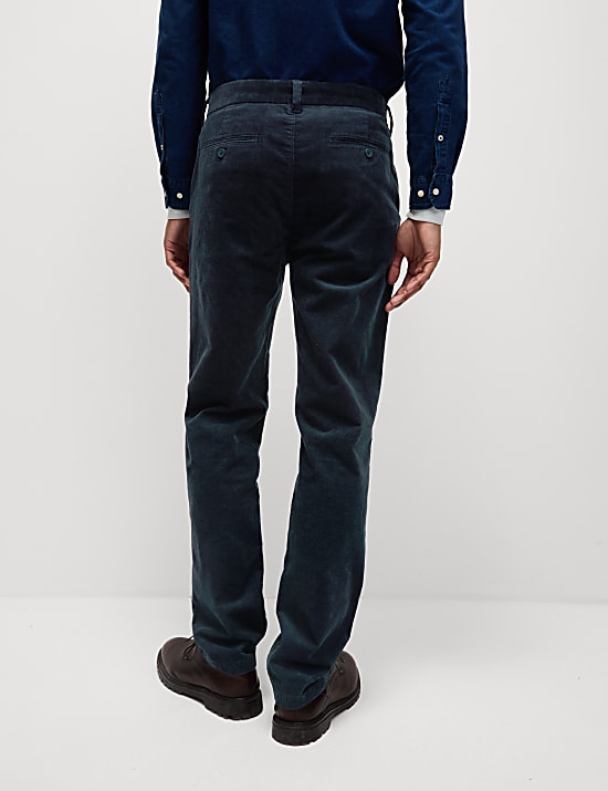 Regular Fit Corduroy Stretch Chinos