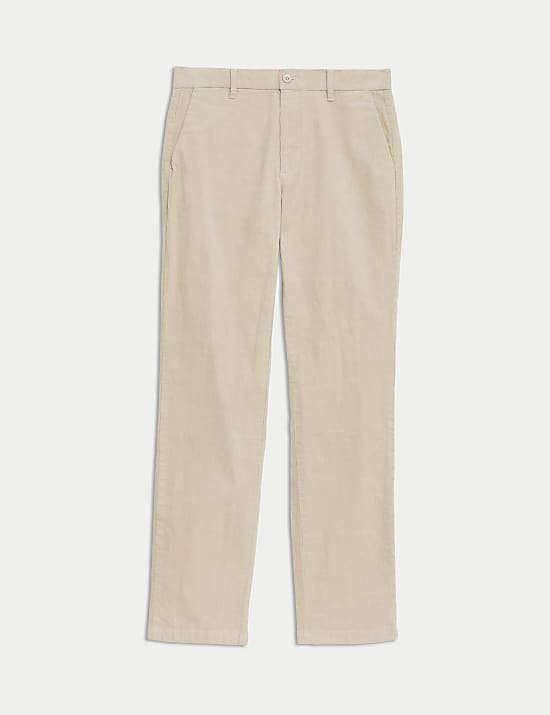 Regular Fit Corduroy Stretch Chinos