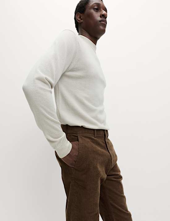Regular Fit Corduroy Stretch Chinos