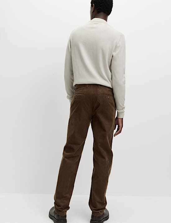 Regular Fit Corduroy Stretch Chinos