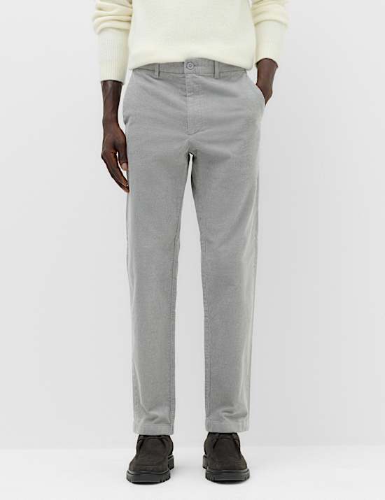 Regular Fit Corduroy Stretch Chinos