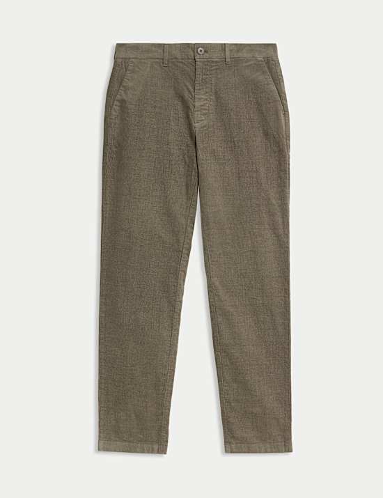 Regular Fit Corduroy Stretch Chinos