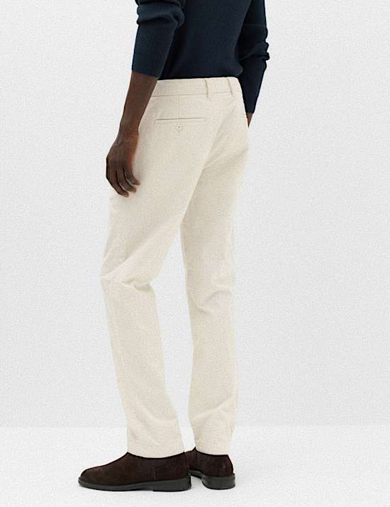 Regular Fit Corduroy Stretch Chinos