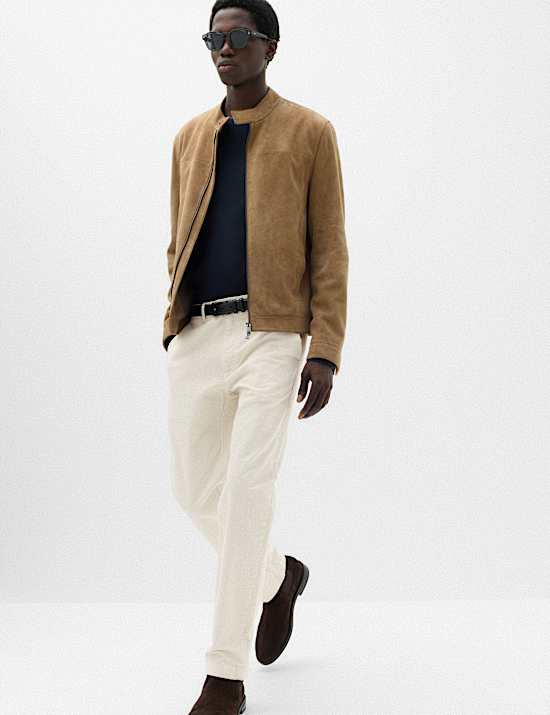 Regular Fit Corduroy Stretch Chinos