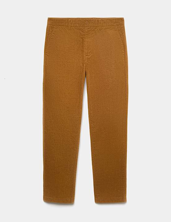 Regular Fit Corduroy Stretch Chinos