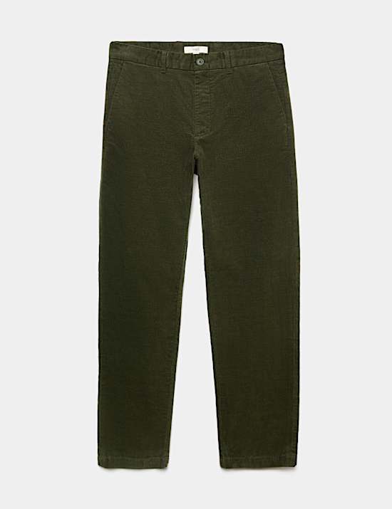 Regular Fit Corduroy Stretch Chinos