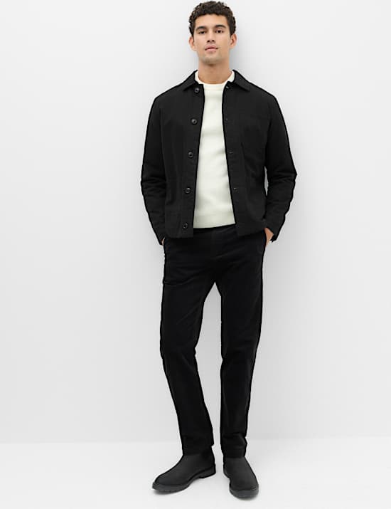Regular Fit Corduroy Stretch Chinos