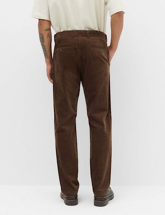 Regular Fit Corduroy Stretch Chinos