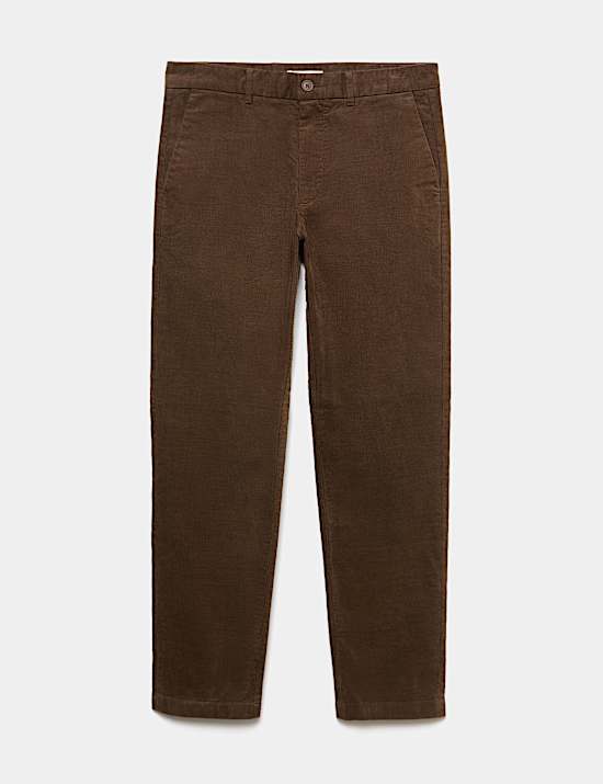 Regular Fit Corduroy Stretch Chinos