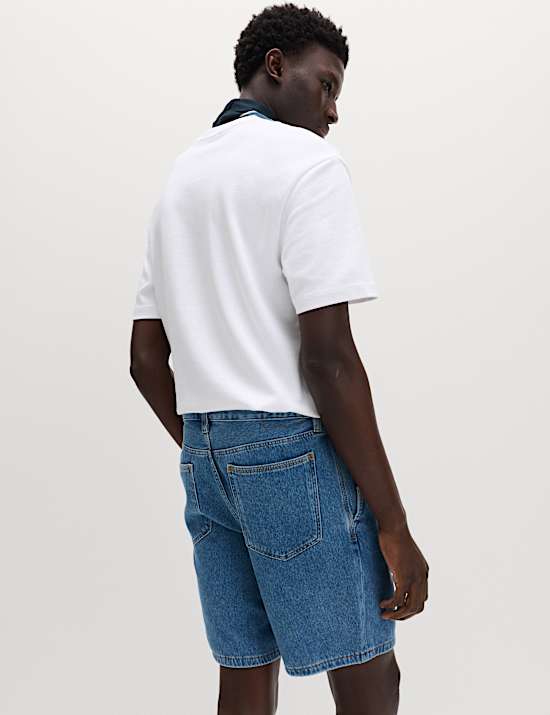 Pure Cotton Denim Shorts