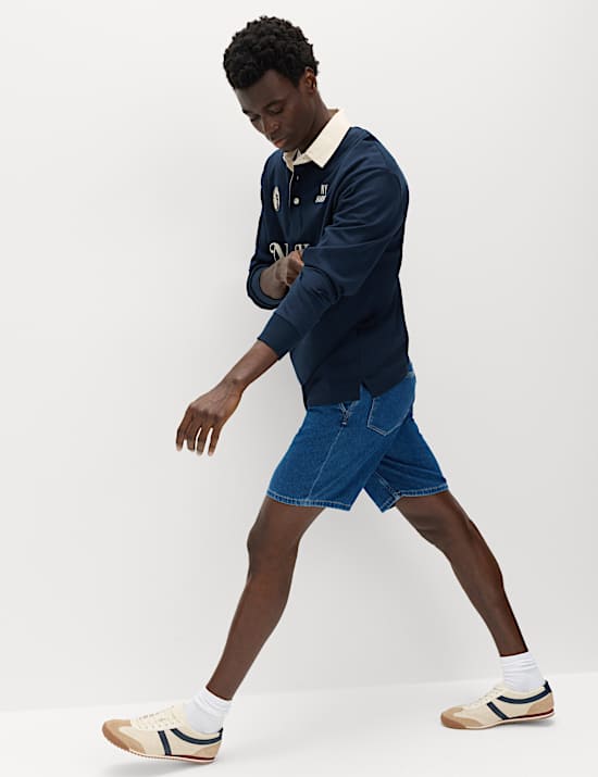 Pure Cotton Denim Shorts