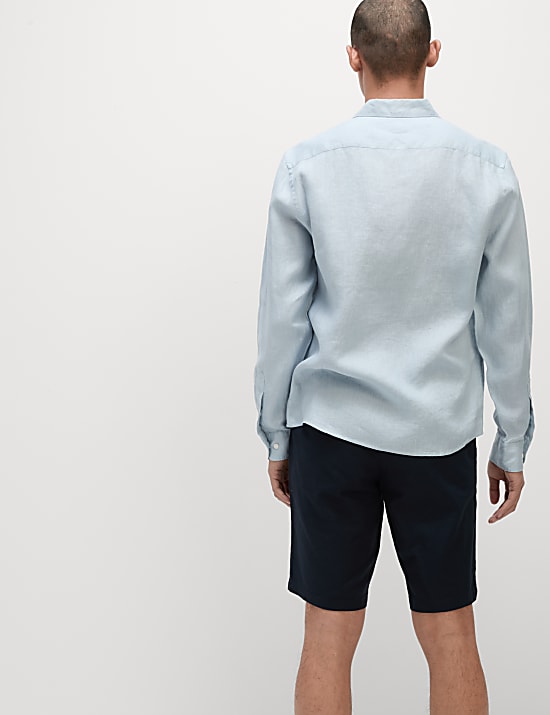 Regular Fit Pure Linen Shirt