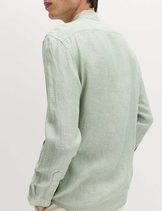 Slim Fit Pure Linen Shirt