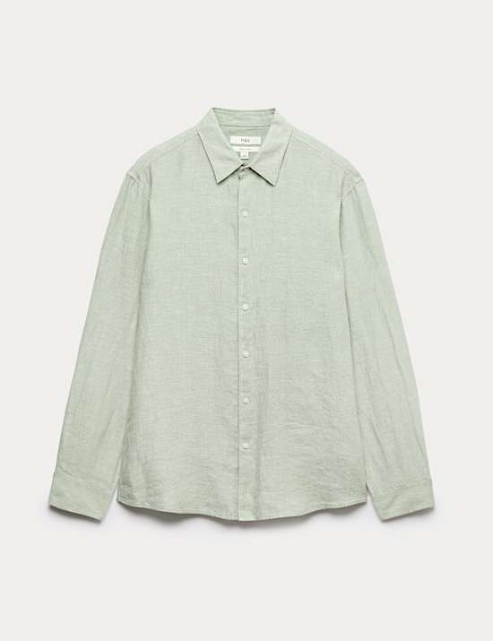 Slim Fit Pure Linen Shirt