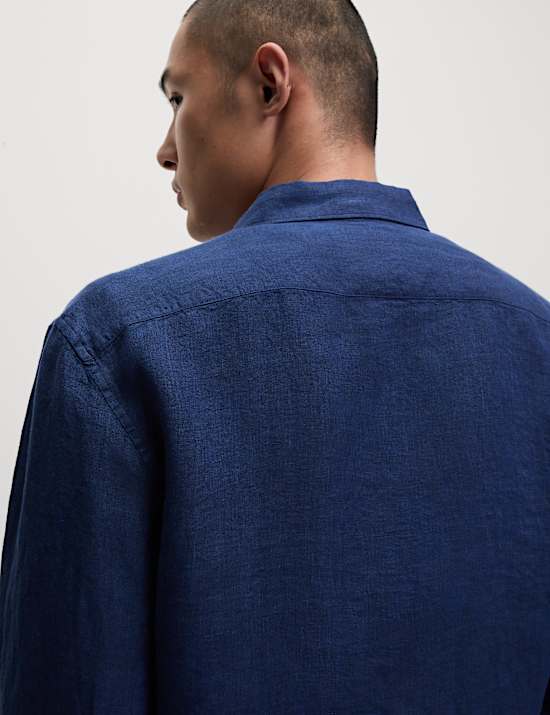 Slim Fit Pure Linen Shirt