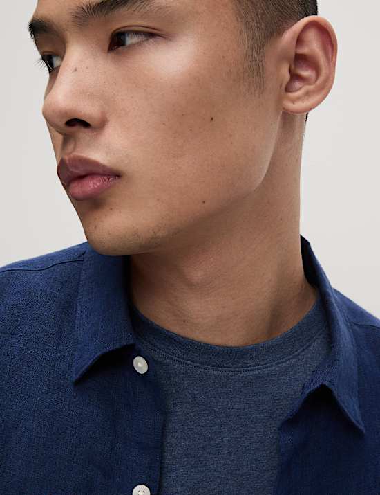 Slim Fit Pure Linen Shirt