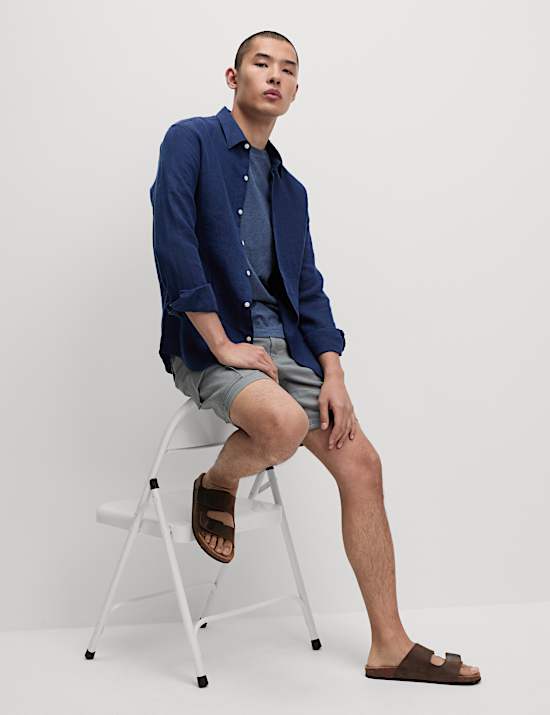 Slim Fit Pure Linen Shirt