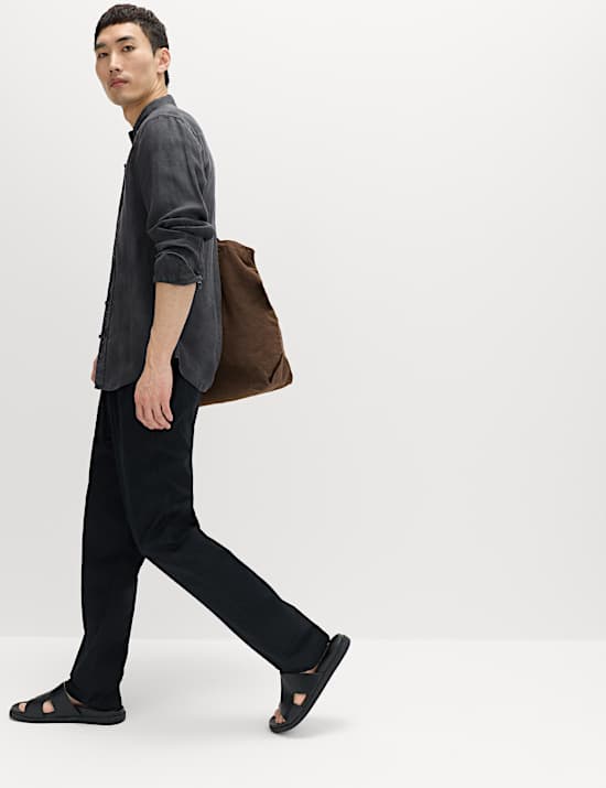 Pure Linen Garment Dye Shirt