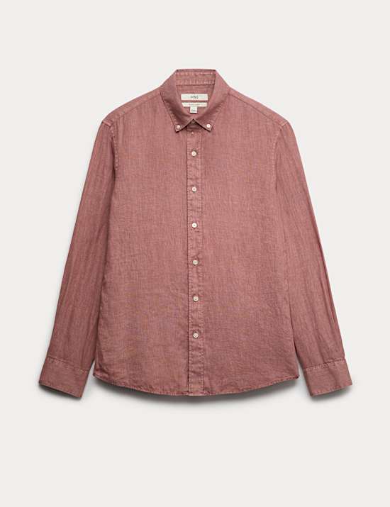 Slim Fit Pure Linen Shirt
