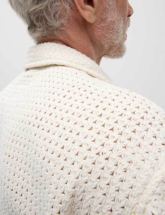 Pure Cotton Knitted Shirt