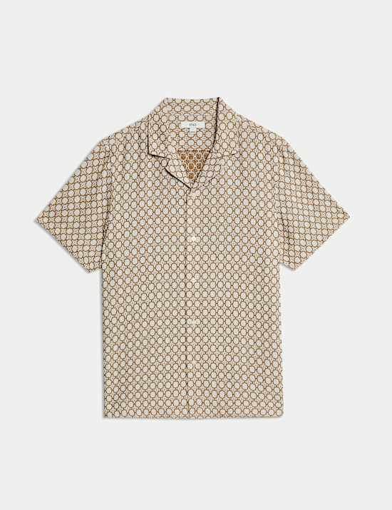 Cotton Rich Jacquard Shirt