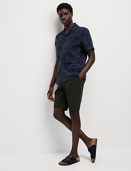 Pure Cotton Seersucker Shirt