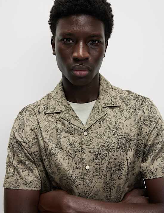 Pure Cotton Hawaiian Shirt