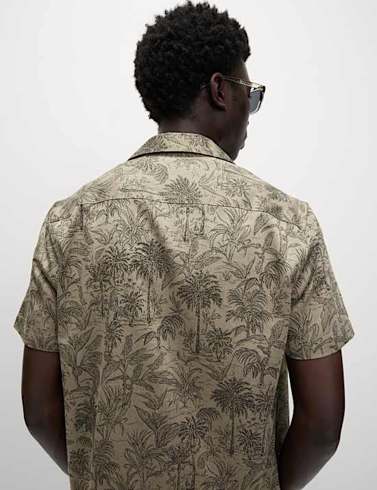 Pure Cotton Hawaiian Shirt