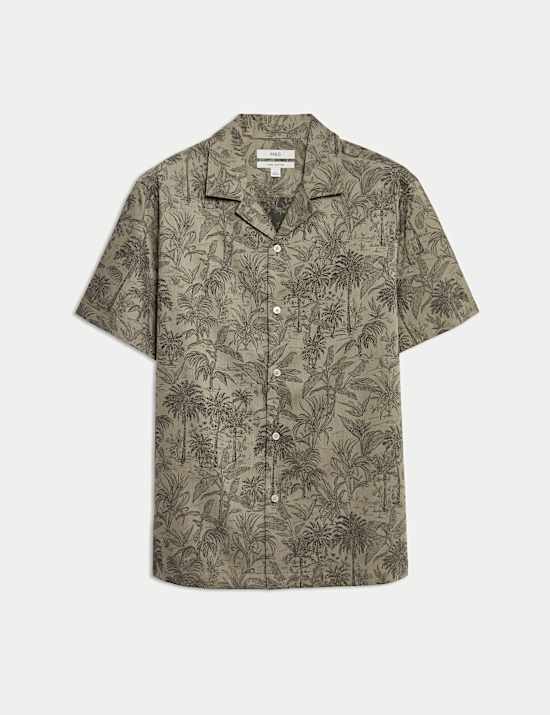 Pure Cotton Hawaiian Shirt