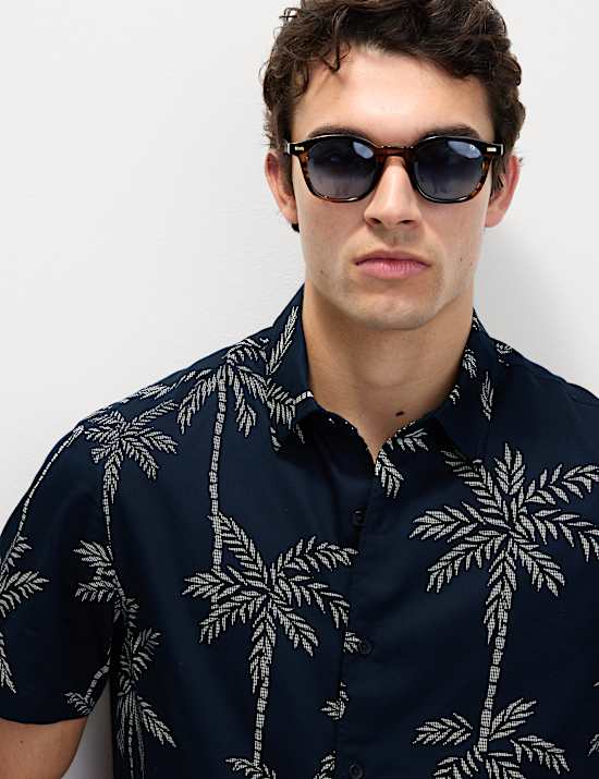 Pure Cotton Hawaiian Shirt