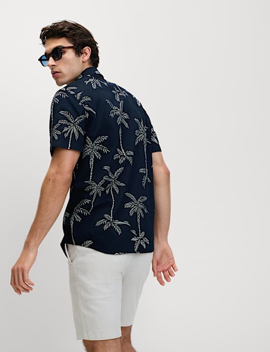 Pure Cotton Hawaiian Shirt