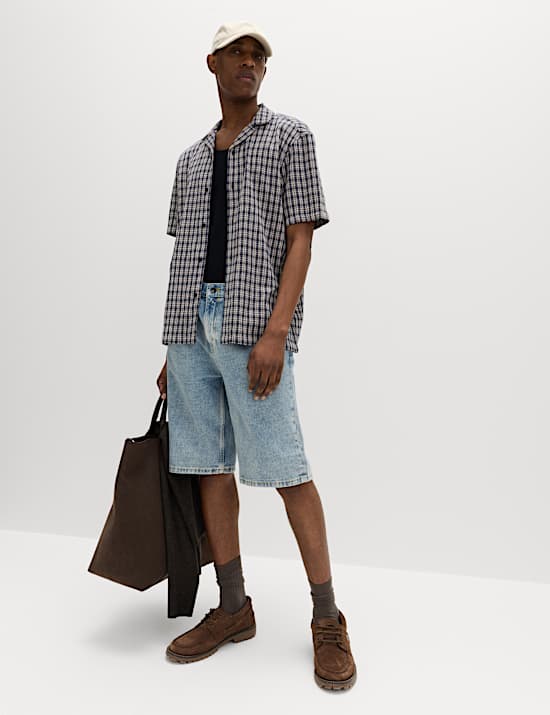 Pure Cotton Checked Shirt