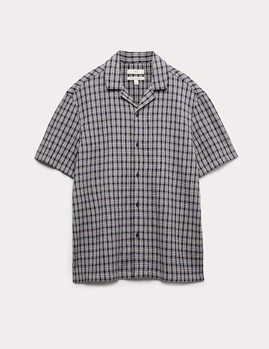 Pure Cotton Checked Shirt