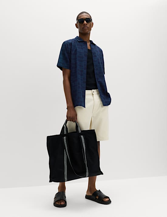 Gemakkelijk te strijken regular-fit overhemd van zuiver katoen