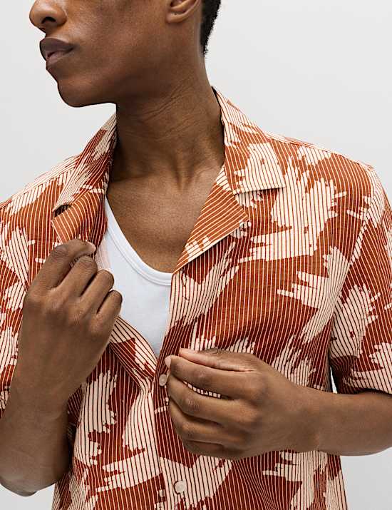 Printed Short Sleeve Shirt