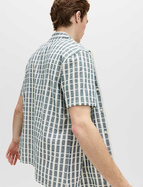 Regular Fit Pure Cotton Short Sleeve Shirt