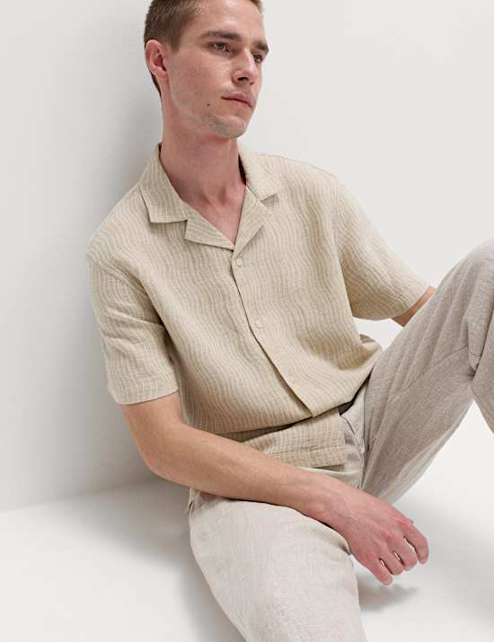 Cotton Rich Short Sleeve Shirt
