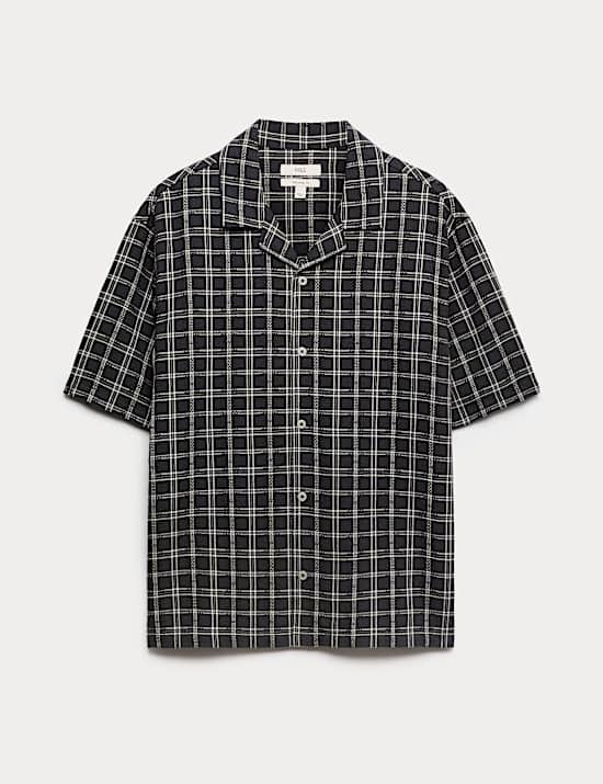 Regular Fit Pure Cotton Short Sleeve Shirt