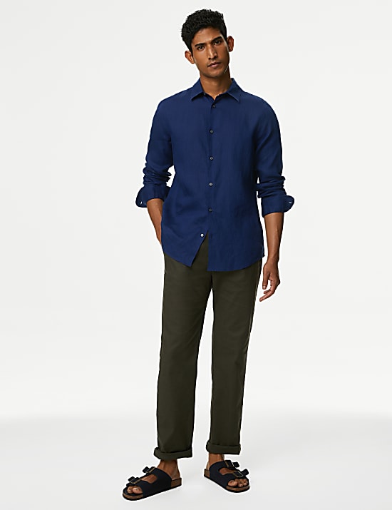 Pure Linen Regular Fit Shirt