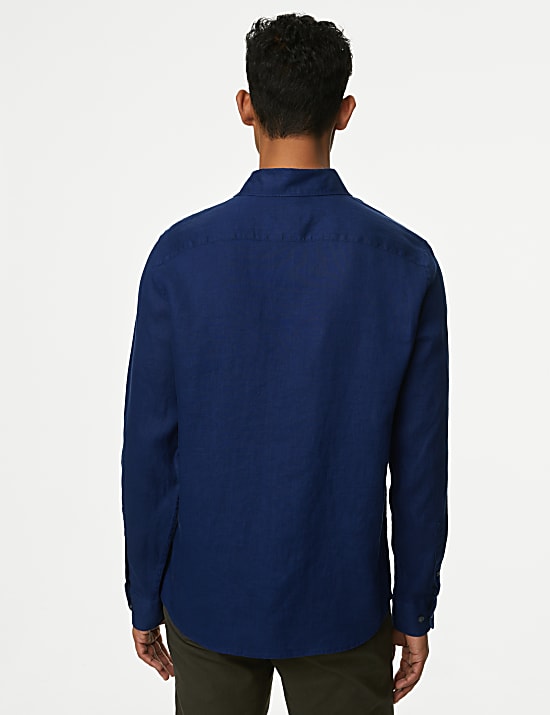 Pure Linen Regular Fit Shirt