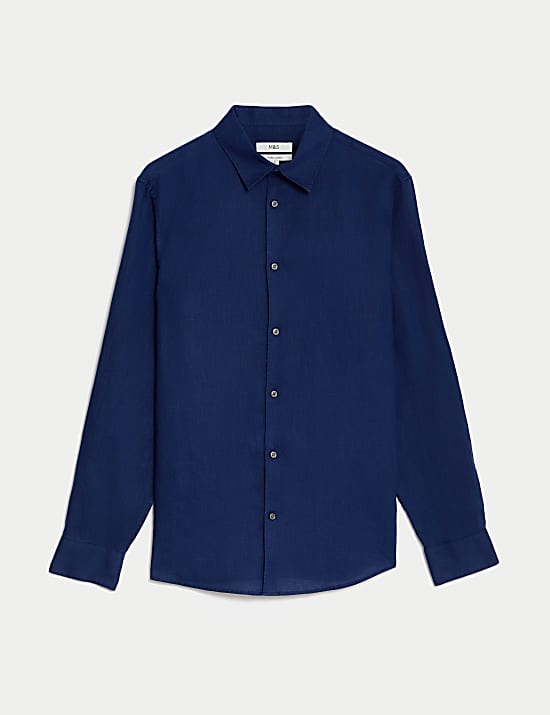 Pure Linen Regular Fit Shirt