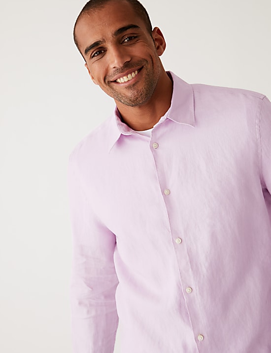 Pure Linen Regular Fit Shirt