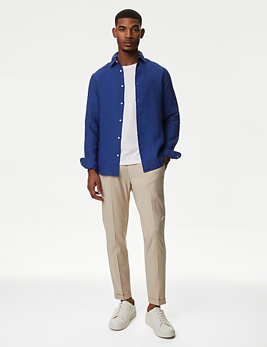 Pure Linen Regular Fit Shirt