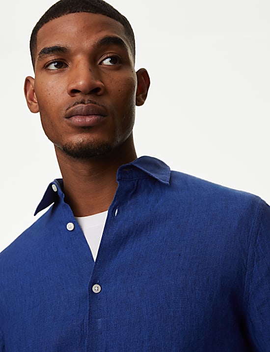 Pure Linen Regular Fit Shirt