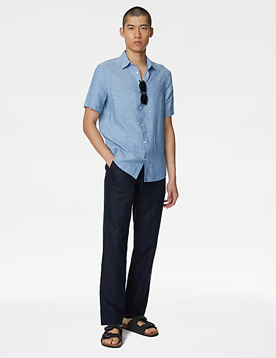 Easy Iron Pure Linen Shirt