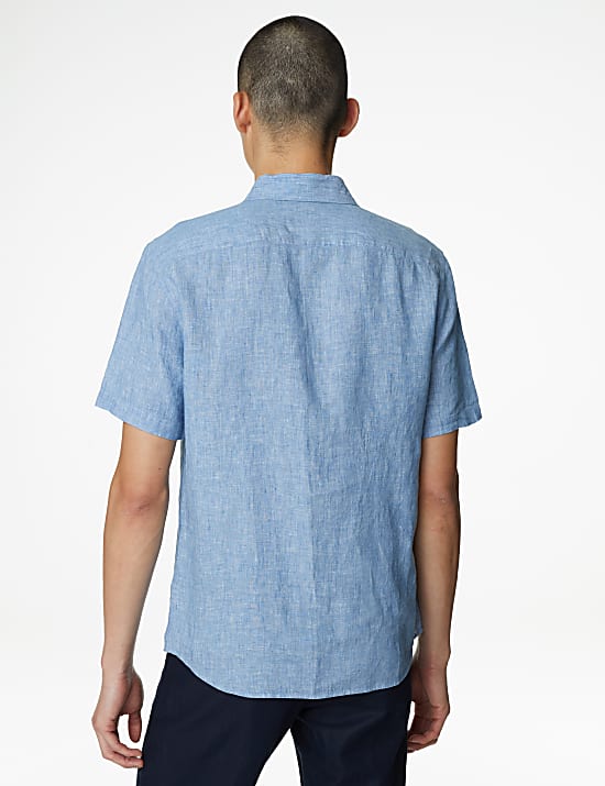 Easy Iron Pure Linen Shirt