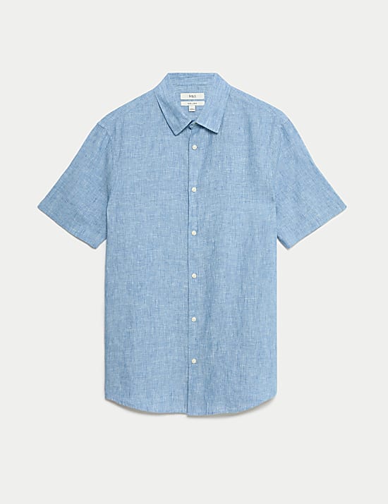 Easy Iron Pure Linen Shirt